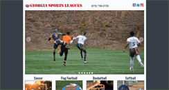 Desktop Screenshot of georgiasportsleagues.com